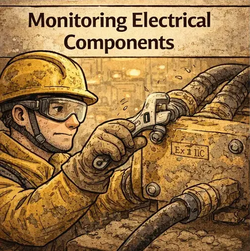 check explosion proof lighting electrical connection